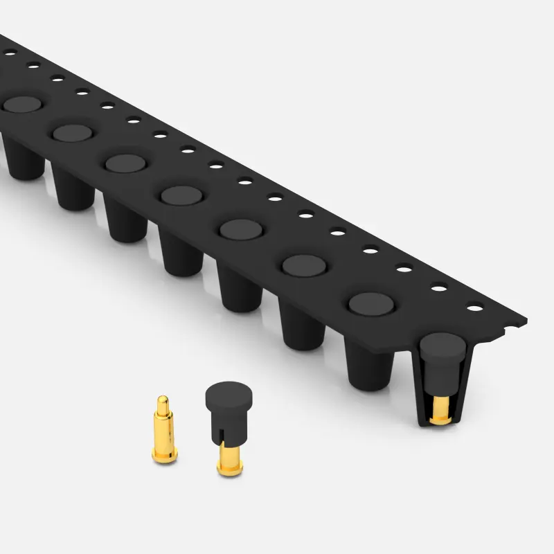 SMD Pogo Pins and Dip Pogo Pins Vacuum Carrier Tape Packaging
